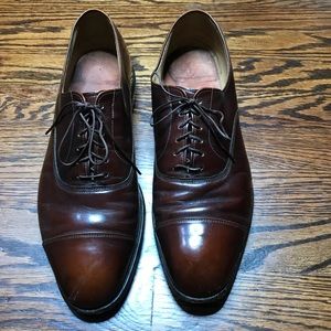 Allen Edmonds cap toed dress shoes